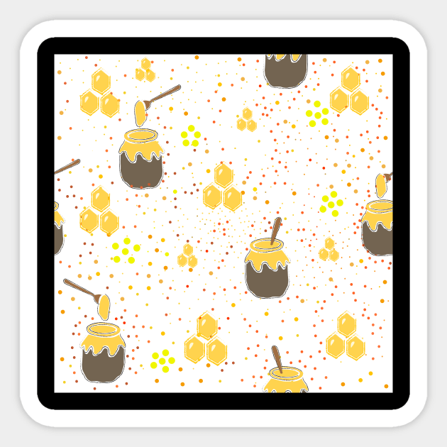 Honey Sticker by KristinaStellar 